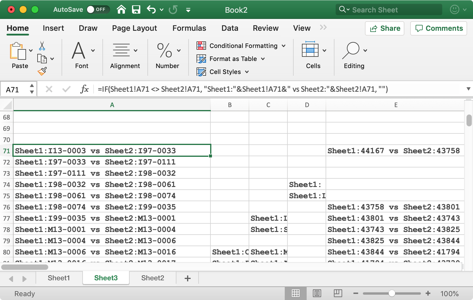 microsoft excel for mac version