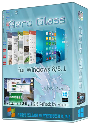 Glasspwn-1.1B: Aero Glass For 8.1 And Watermark Remover